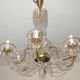 Brass chandelier, 1960s