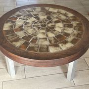 Table basse céramique design vintage années 60