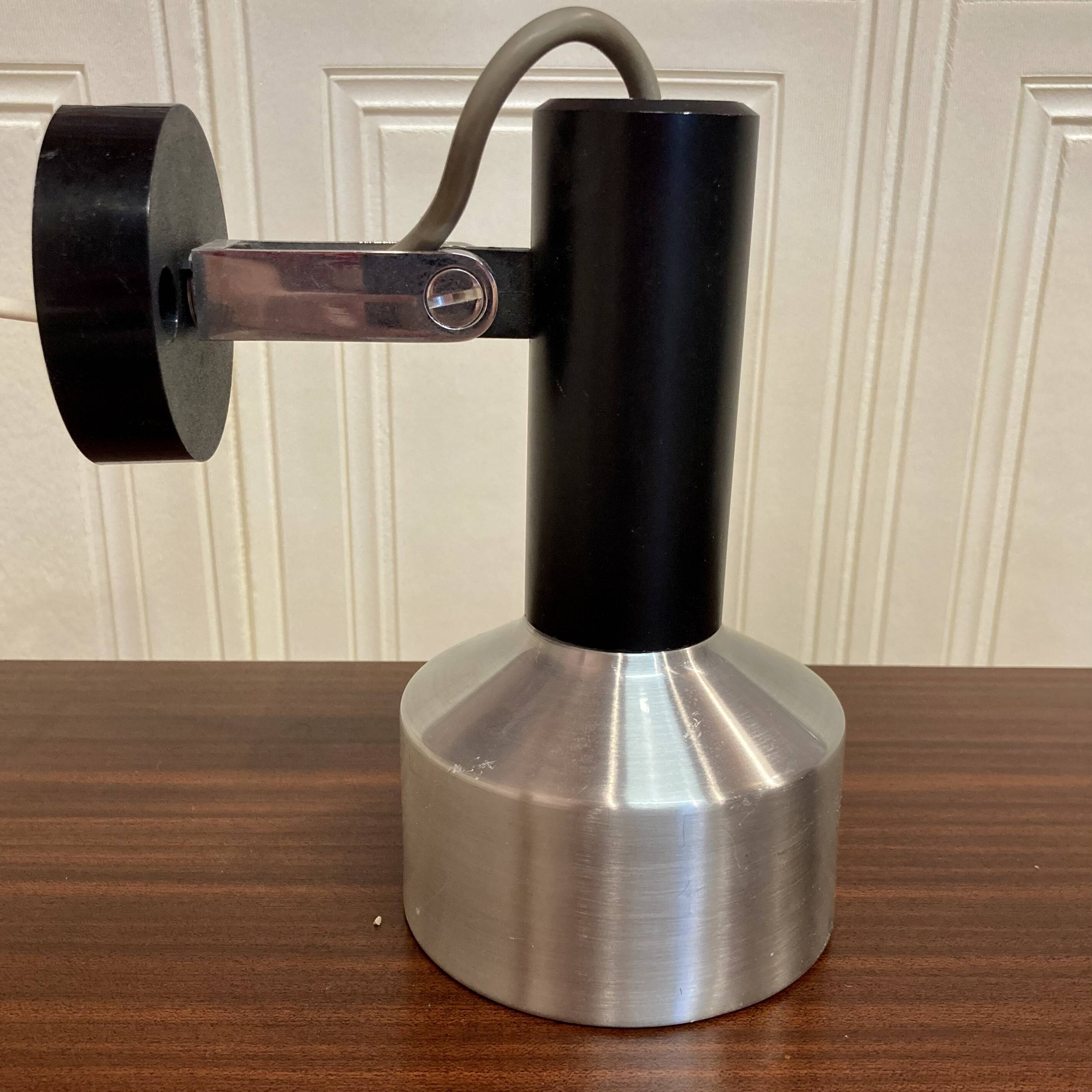 Pair of modular wall lights Scandinavian design 1960.