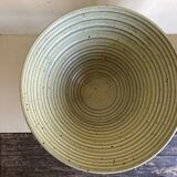 XXXL lime gray sandstone monastery salad bowl Daniel de Montmollin, Taizé 1970