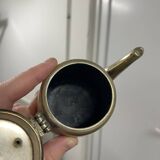 Small silver-plated teapot