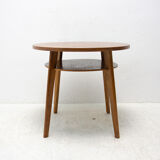 Fully restored oak coffee table, Czechoslovakia, 1960´s