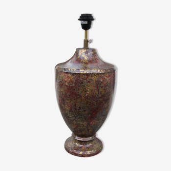 Earthenware lamp foot