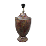 Earthenware lamp foot