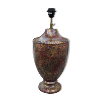 Earthenware lamp foot