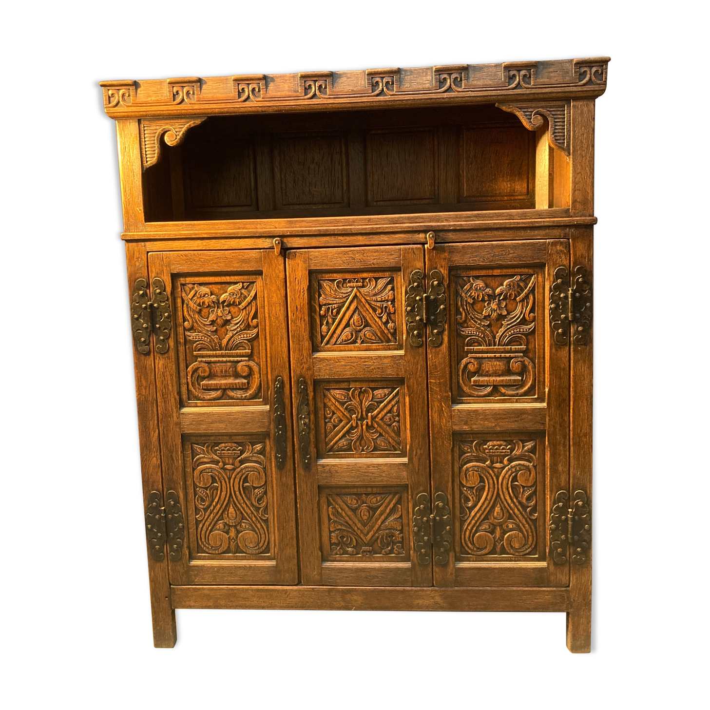 Rustic wardrobe neo renaissance style
