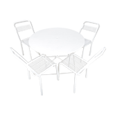 Garden set - 4 René Malaval chairs and table