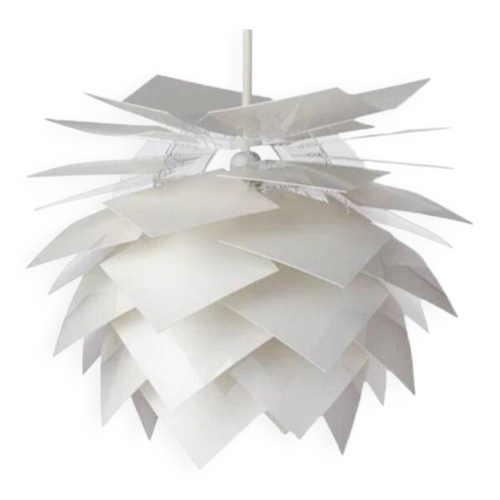 Large Scandinavian Pendant Light • Pineapple • Frank Kerdil • ∅ 50cm • NEW •