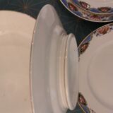 Table service of the Sarreguemines faience factory