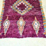 Vintage Berber hallway rug