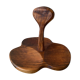 Olive tree's wooden dish