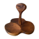 Olive tree's wooden dish