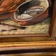 Oil painting on panel Signed Still Life