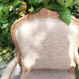 Pair of LXV armchairs with queen backs