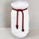 Vintage vase Bay Keramik jute bag 1960