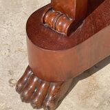 Restoration period mahogany console