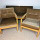 D-Bed sofa and two vintage armchairs from the 70s/80s.