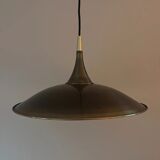 Vintage brass suspension attributed to Florian Schulz - Handmade German design lamp.