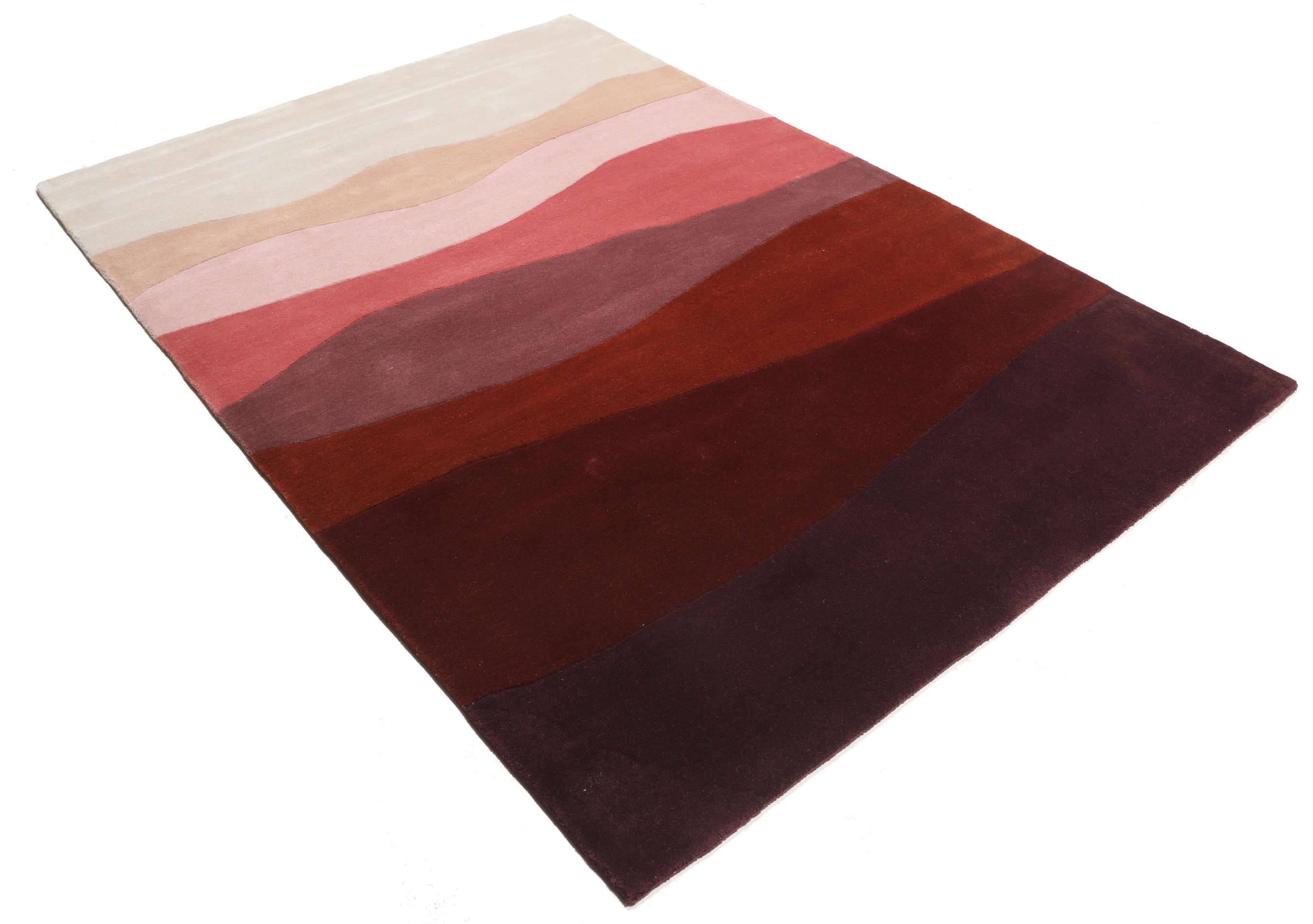 Tufted wool rug by Giulia Sola 160x230cm