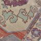 Oushak Floor Hnamdade Vintage Carpet sku 1342