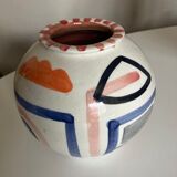 Lrence ceramic face vase in Marrakech