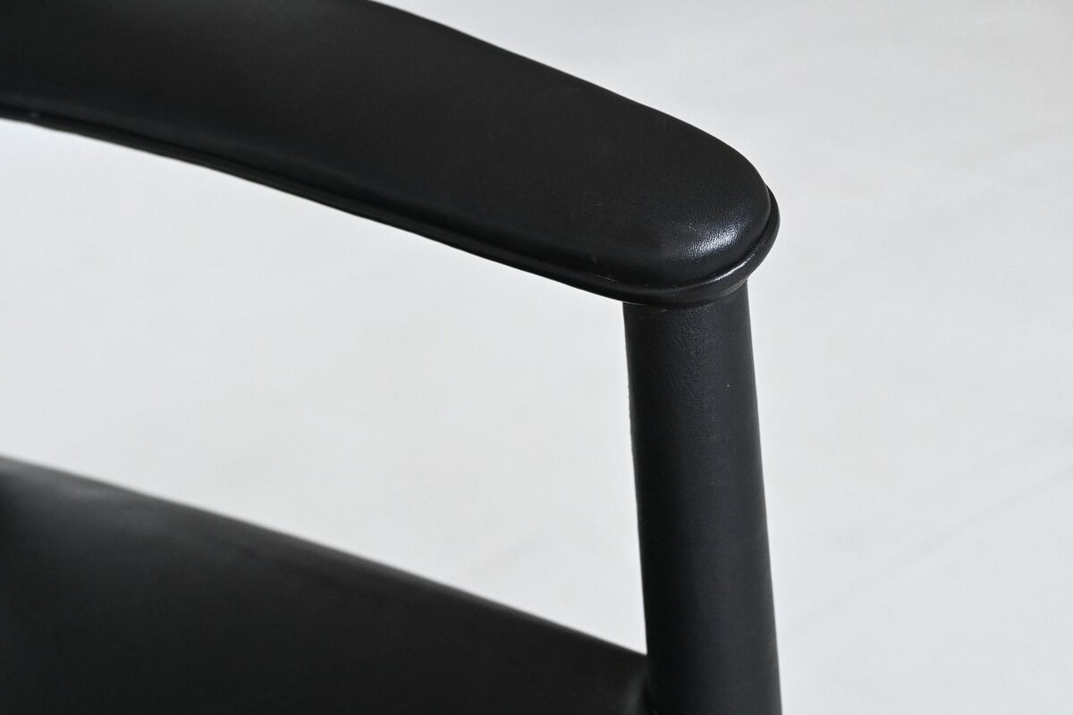 E. Larsen & A. Bender Madsen armchair in rosewood Willy Beck Denmark 1949