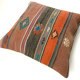 Vintage Turkish kilim cushion cover 55x55cm