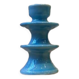 Bougeoir chandelier bleu ciel baby blue