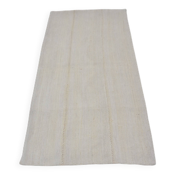 Petit tapis kilim en chanvre vintage sku3772