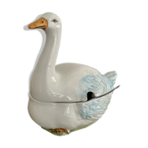 Sauciere zoomorphe  en porcelaine