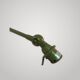 Lampe JIELDE industrielle vintage articulée en métal vert – Loft Design