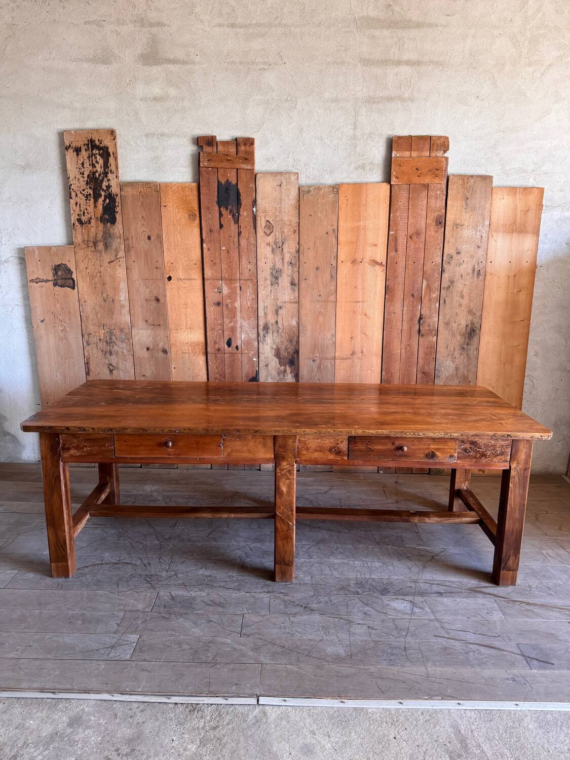 Farmhouse table for 10 people