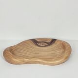 Plat "faux bois" Vallauris 60'
