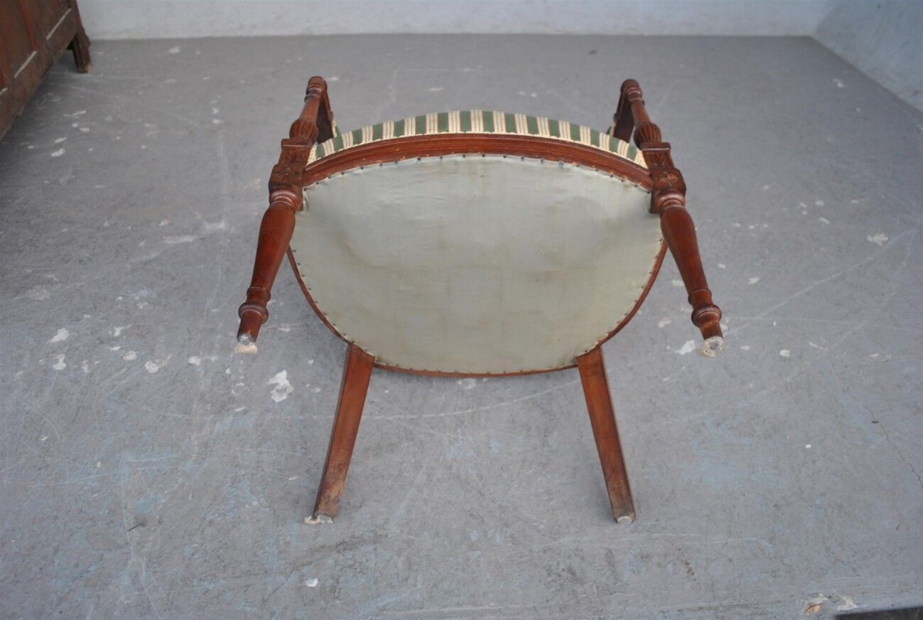 Pair of Louis XVI style chairs late XIXth