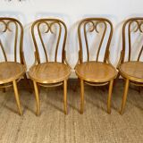 4 bentwood bistro chairs – Thonet style
