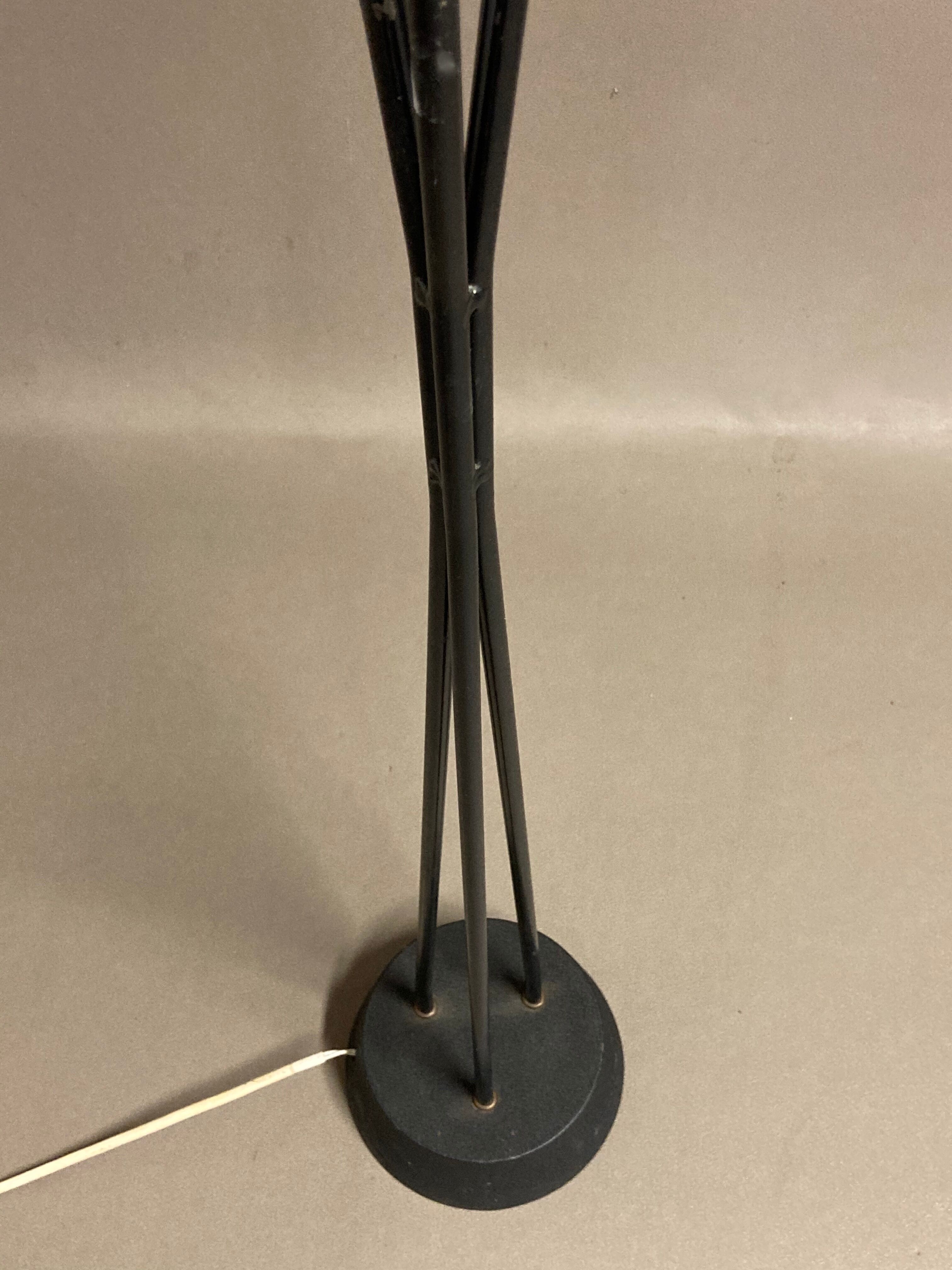 Lampadaire métal 1950