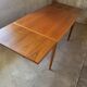 Table à manger extensible en teck par Grete Jalk pour Glostrup