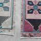 Set of 2 vintage handmade Turkish rugs 49x89 cm