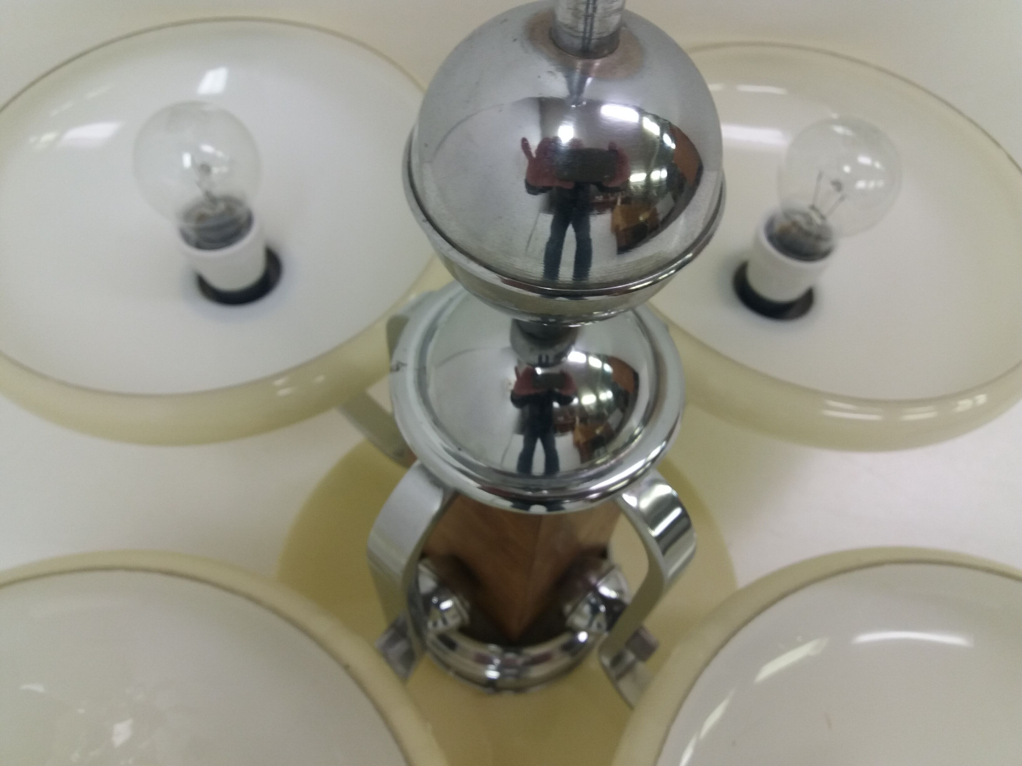 Art Deco chandelier, Czechoslovakia