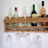 wall bottle shelf