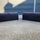 2x Cassina Maralunga 2places (190cm) by Vico Magistretti