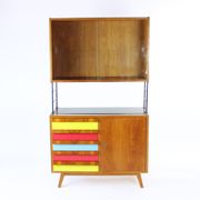 Tall Mid Century Sideboard, Czechoslovakia 1960s