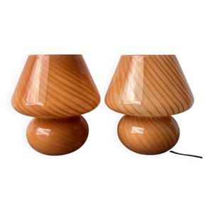 Paire lampes chevet