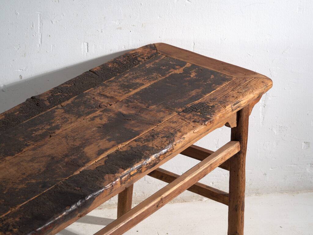 Old pine wood console – China, circa 1930