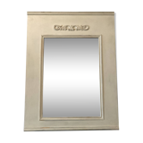 Old overmantel mirror