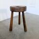 Three-legged shepherd stool oak