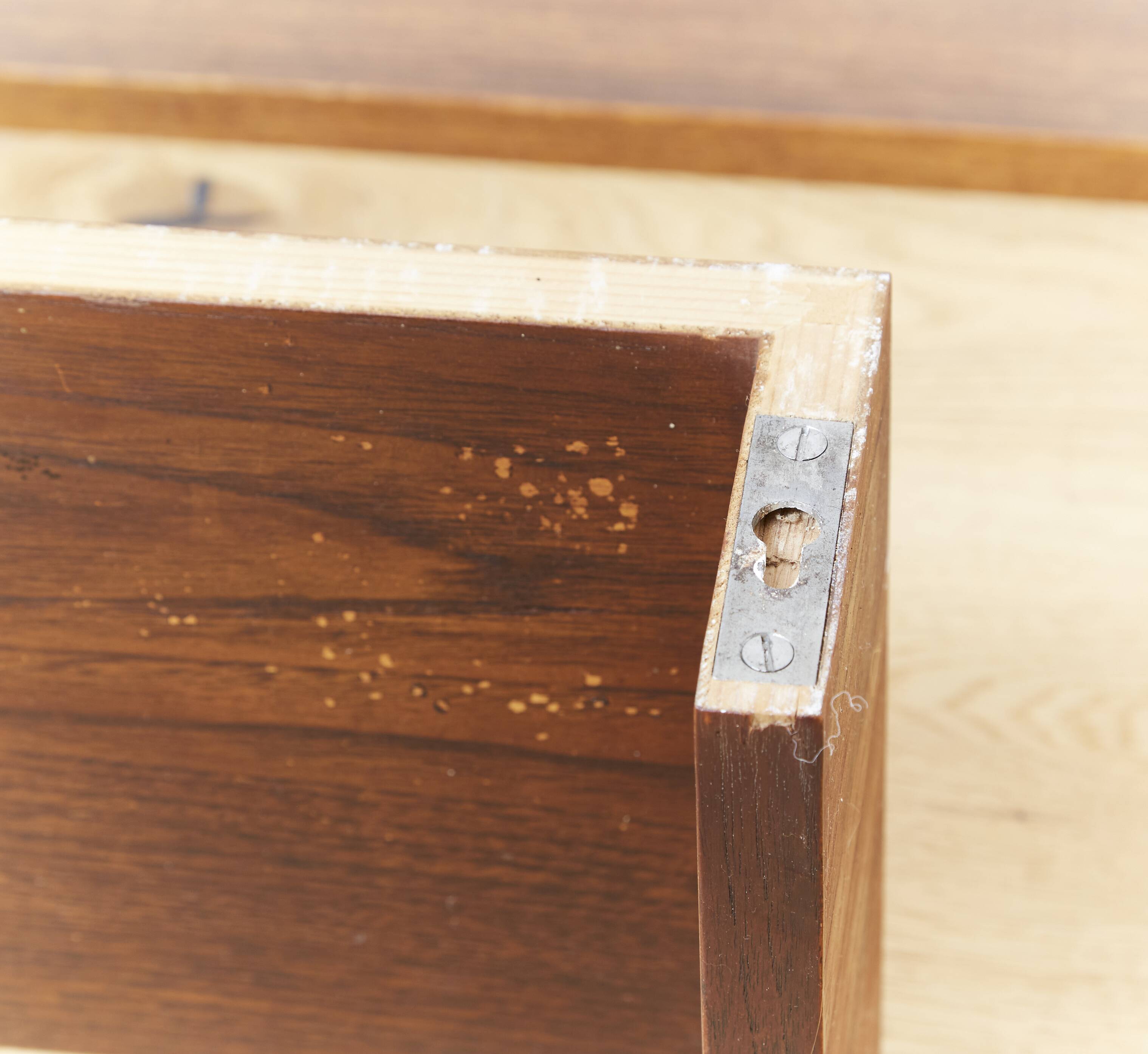 Mid-Century Teak Wandregal I Set of Four