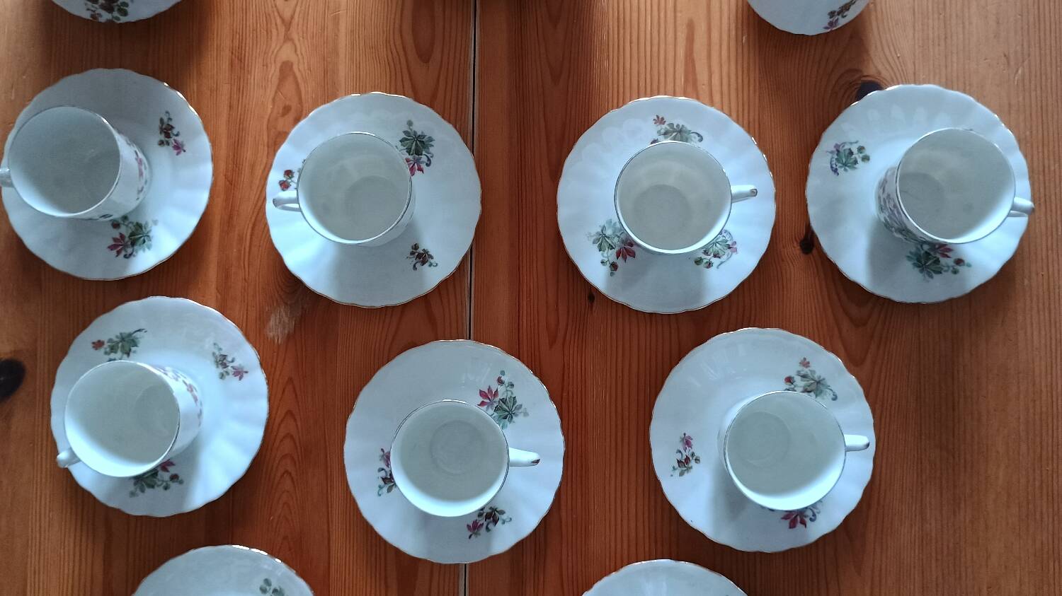 Limoges elite porcelain coffee service