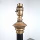 Art and Craft tripod floor lamp in bronze.