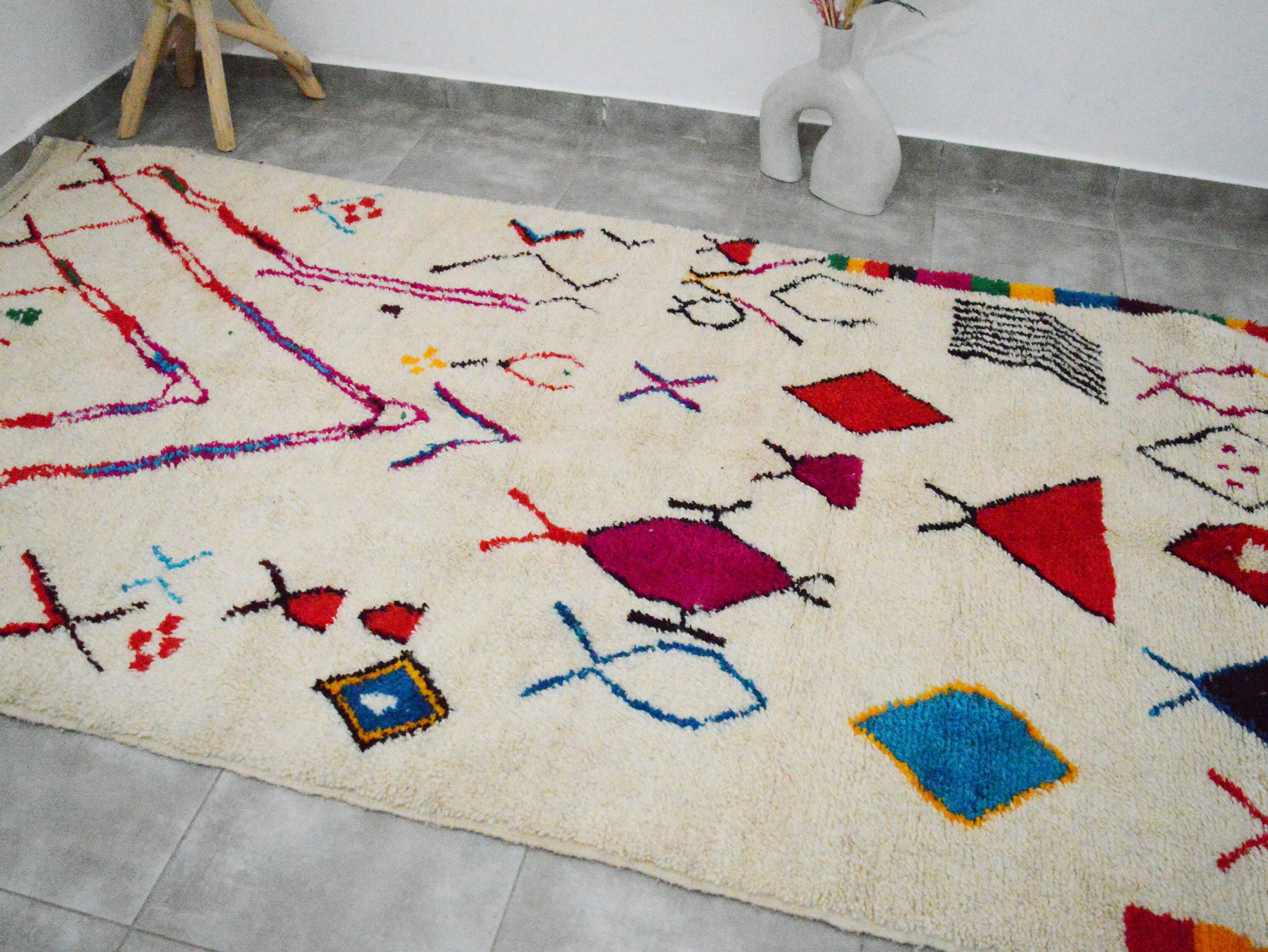 286x150cm moroccan berbere carpet